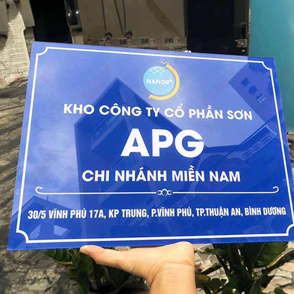 Làm Biển Hiệu Công Ty MiCA - 69 Mẫu Bảng Tên Công Ty Đẹp Nhất