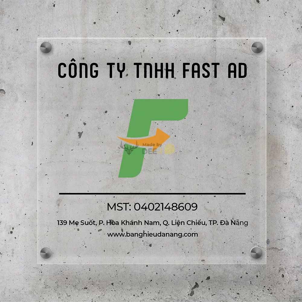 Làm Biển Hiệu Công Ty MiCA - 69 Mẫu Bảng Tên Công Ty Đẹp Nhất