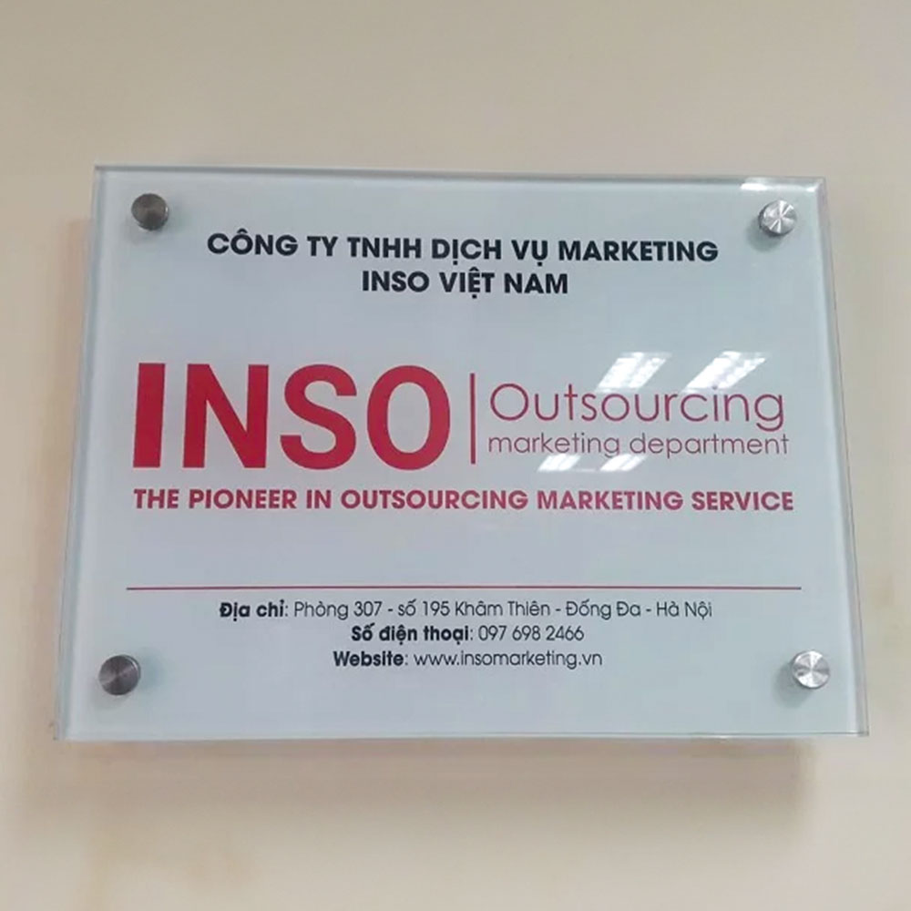 Làm Biển Hiệu Công Ty MiCA - 69 Mẫu Bảng Tên Công Ty Đẹp Nhất